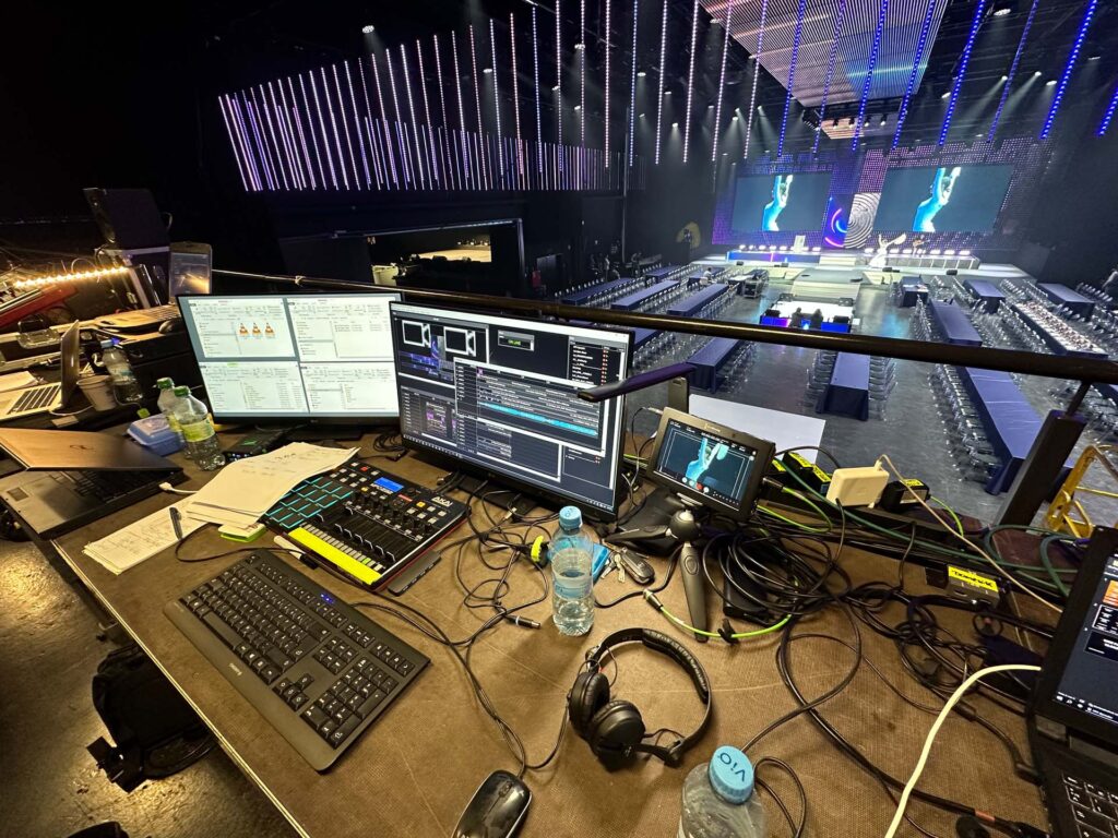 Bühne der Benefiz-Gala 2023