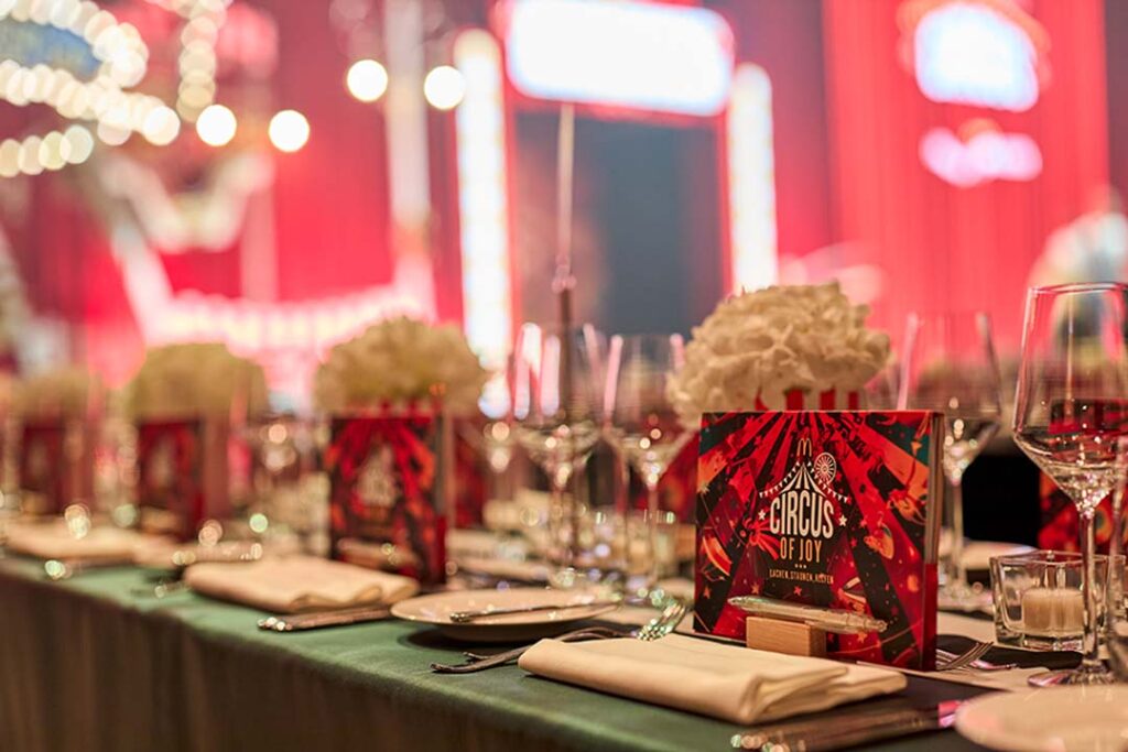 Karussellbar bei der Benefiz-Gala 2024
