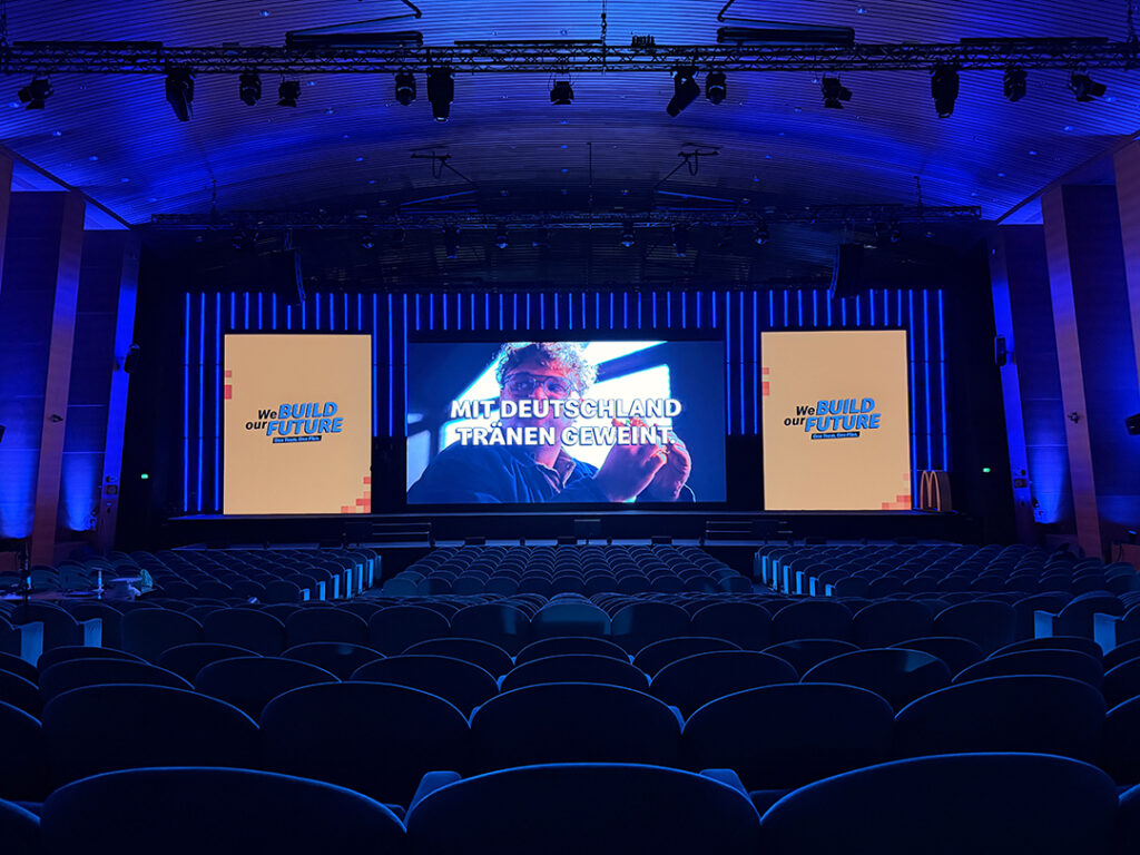 Tagungsraum des Franchisenehmer-Meetings 2025 in Rom